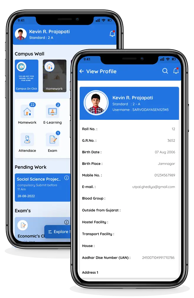 School Mobile Application