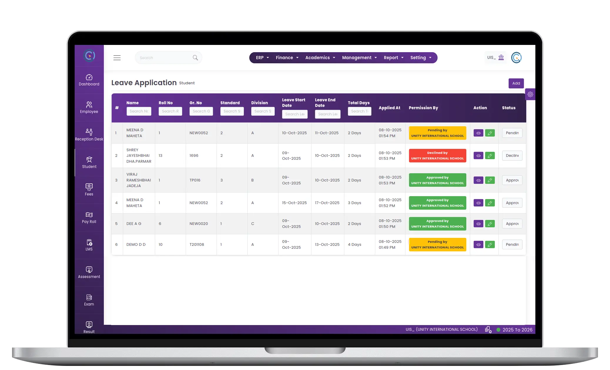 Student Leave Management System for Schools and Colleges Student Leave Management System for Schools and Colleges